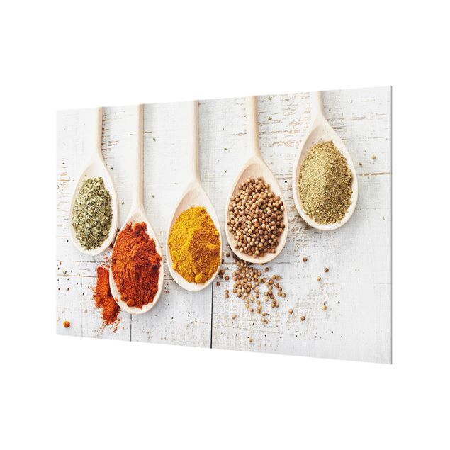 Splashback - Wooden Spoon With Spices