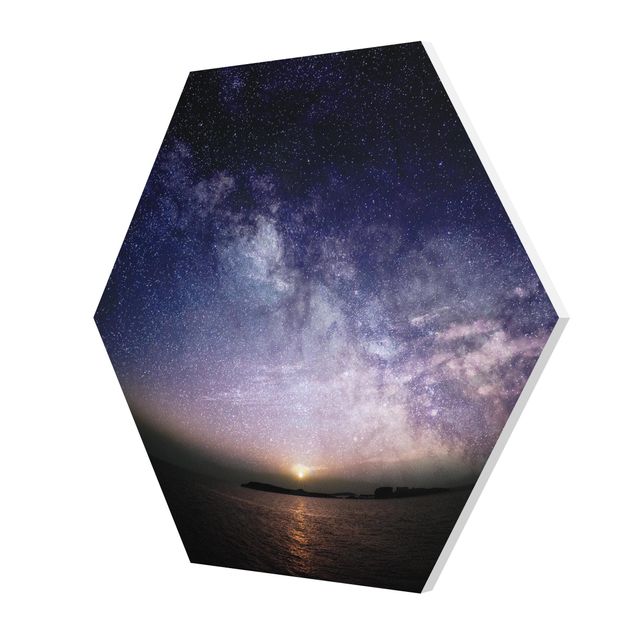 Hexagon Picture Forex - Sun And Stars At Sea