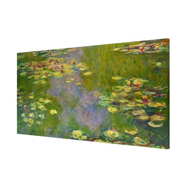 Magnetic memo board - Claude Monet - Green Waterlilies