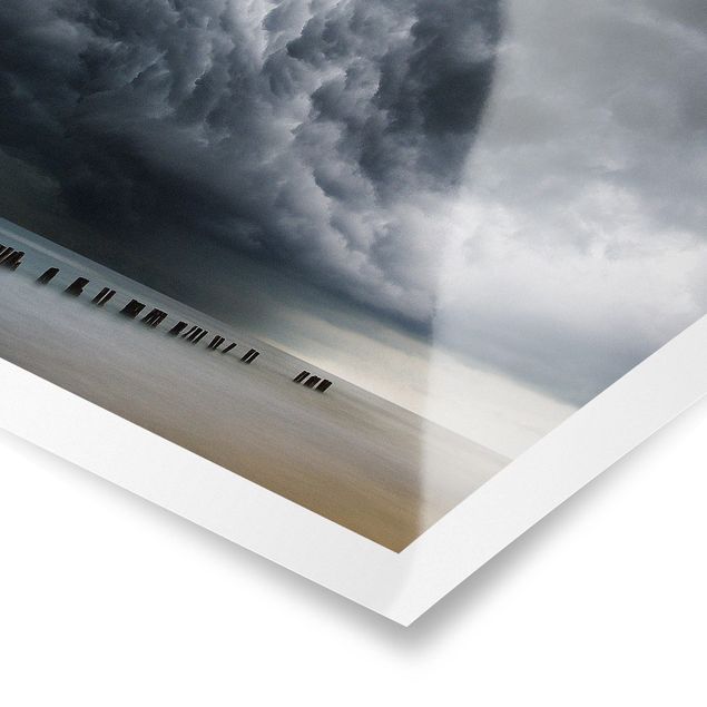 Poster - Storm Clouds Over The Baltic Sea