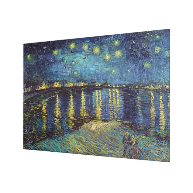 Glass Splashback - Vincent Van Gogh - Starry Night Over The Rhone - Landscape 3:4