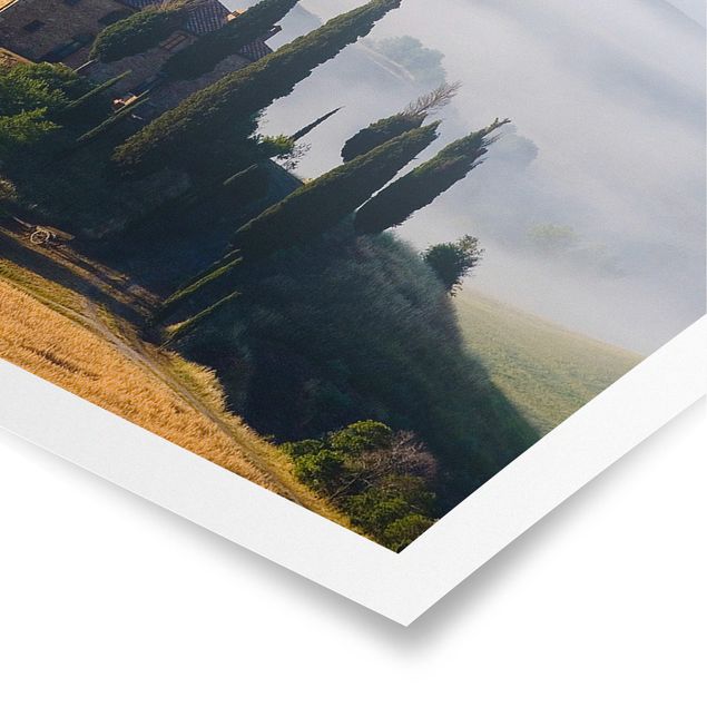 Panoramic poster nature & landscape - Country Estate In The Tuscany