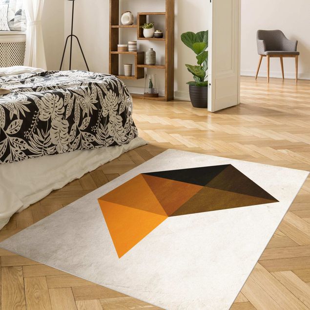 modern area rugs Geometrical Trapezoid
