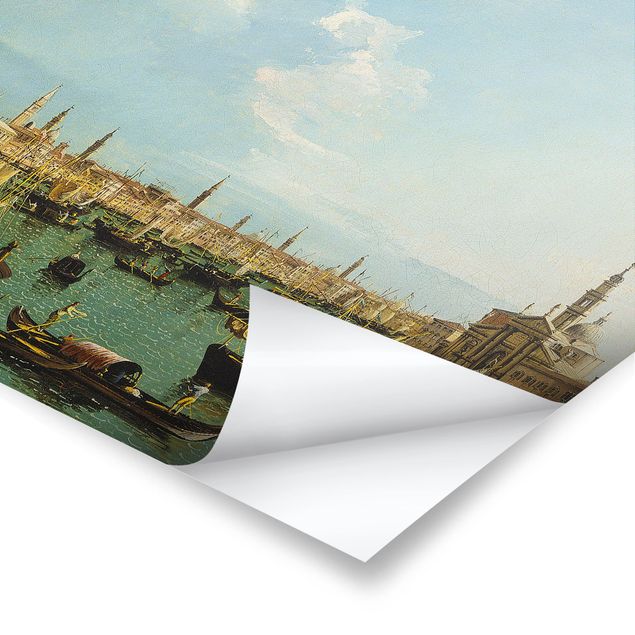 Poster - Bernardo Bellotto - Bacino di San Marco, Venedig