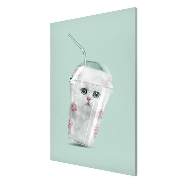 Magnetic memo board - Shake With Cat