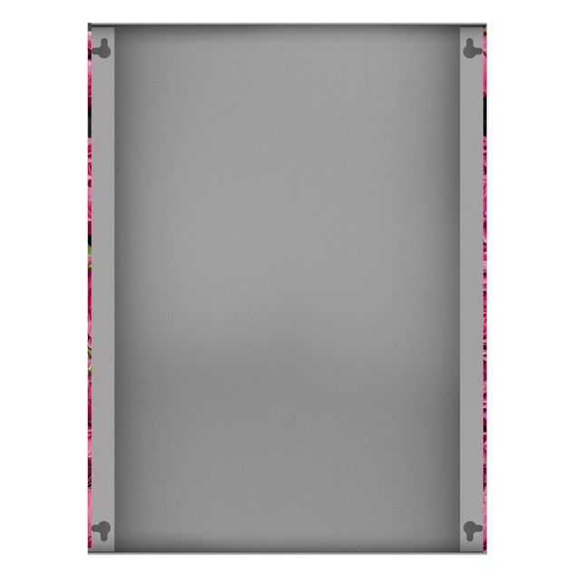 Magnetic memo board - Pink Peonies