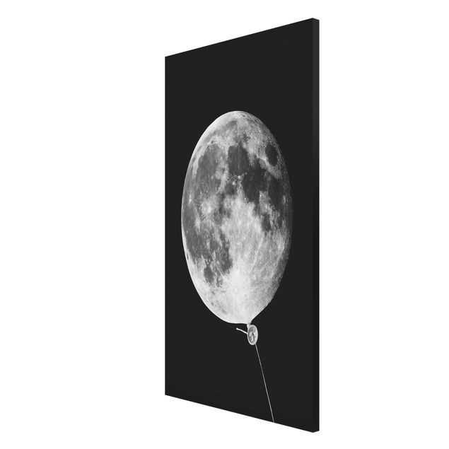 Magnetic memo board - Balloon With Moon