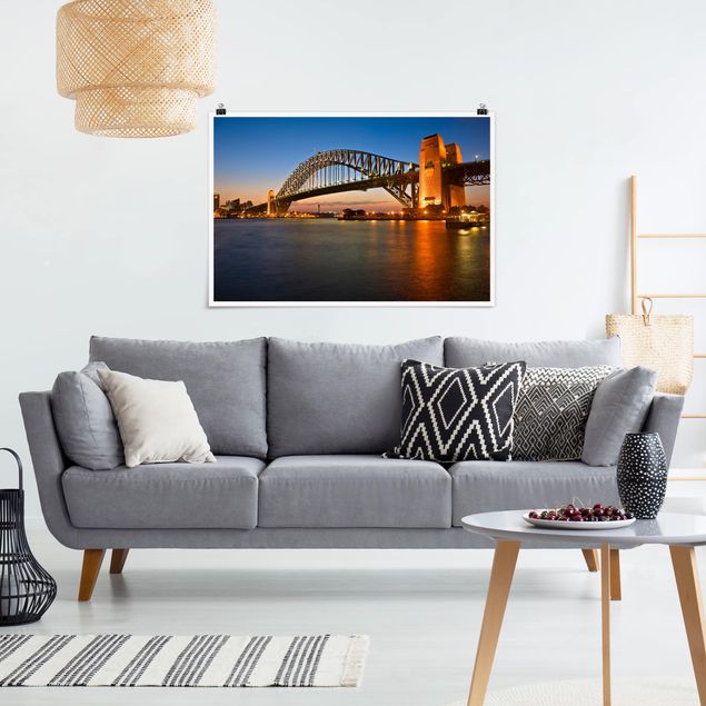 Poster - Harbor Bridge In Sydney