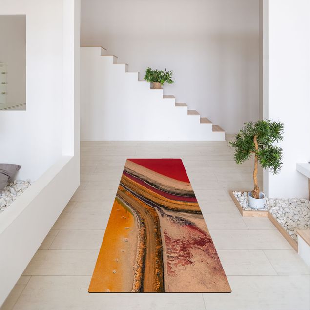 Modern rugs Play Of Colours In Californian Saltlake