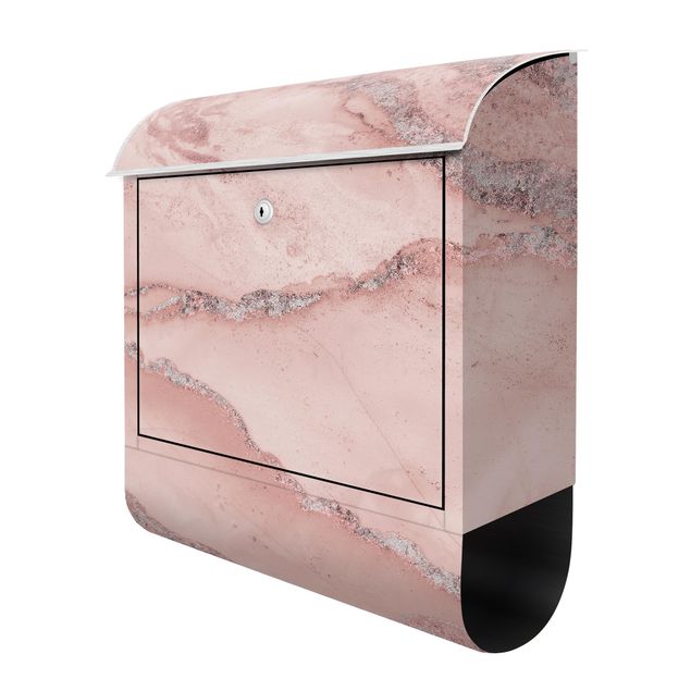 Letterbox - Colour Experiments Marble Light Pink And Glitter