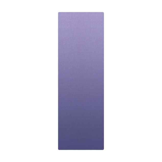 Cork mat - Colour Gradient Purple - Portrait format 1:3