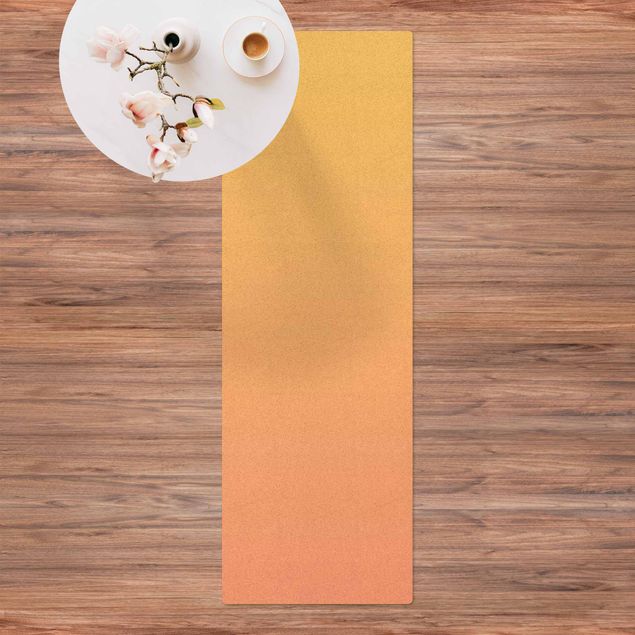 Runner rugs Colour Gradient Orange