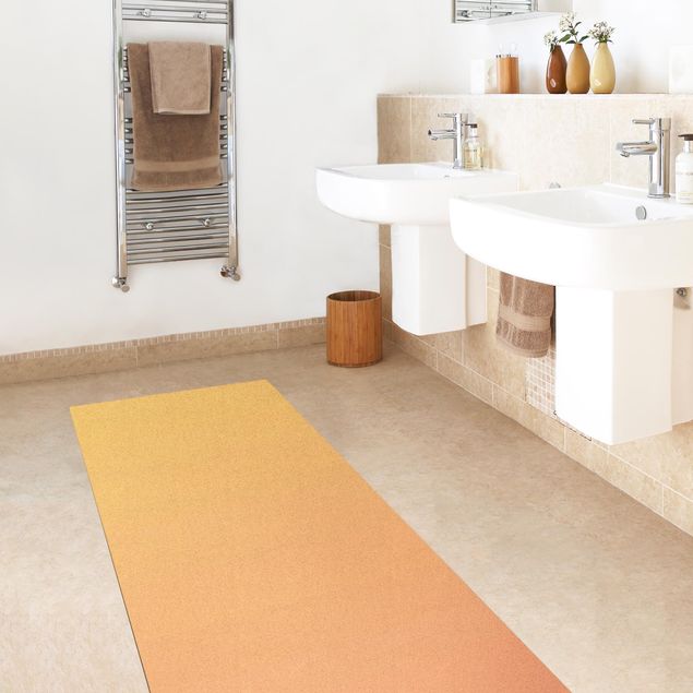 Modern rugs Colour Gradient Orange