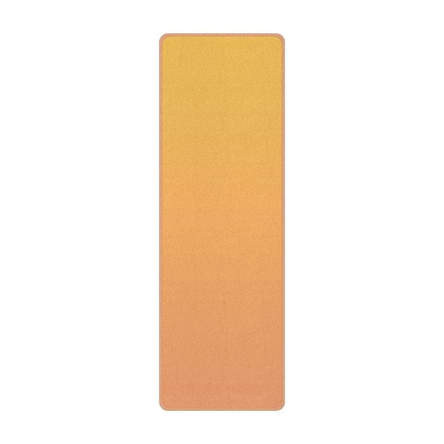 Yoga mat - Colour Gradient Orange