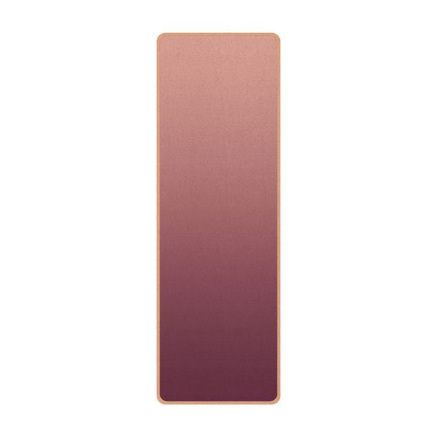 Yoga mat - Colour Gradient Purple