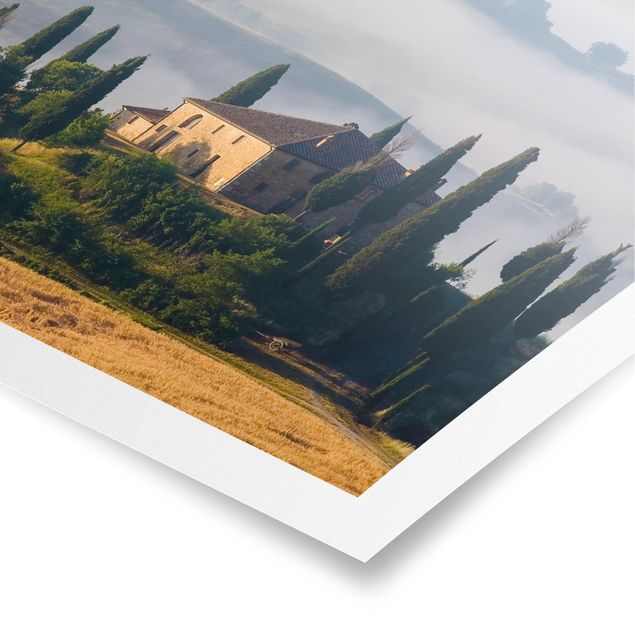 Poster nature & landscape - Country Estate In The Tuscany