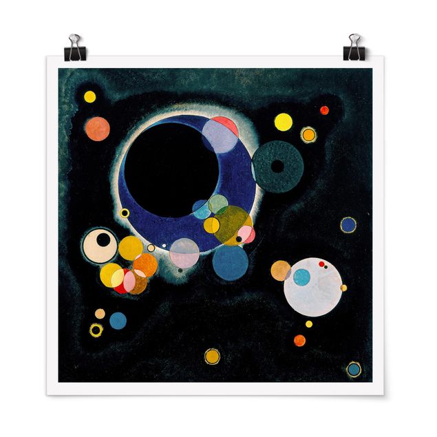 Poster - Wassily Kandinsky - Sketch Circles