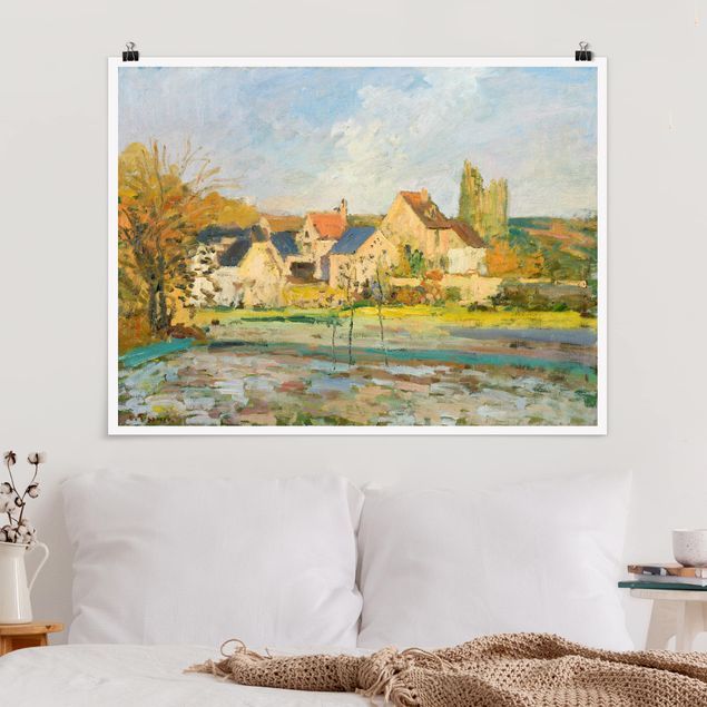 Poster - Camille Pissarro - Landscape Near Pontoise