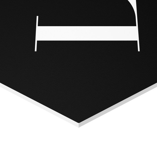 Forex hexagon - Letter Serif Black L