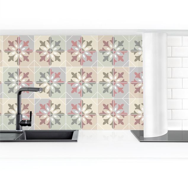 Kitchen splashbacks Geometrical Tiles - Bari