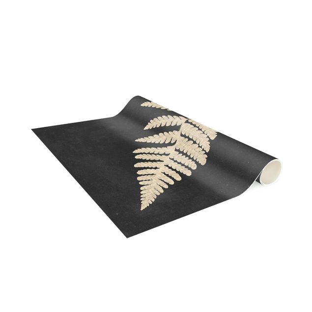 contemporary rugs Fern With Linen Structure IV