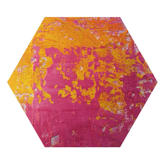 Alu-Dibond hexagon - The Loudest Cheer