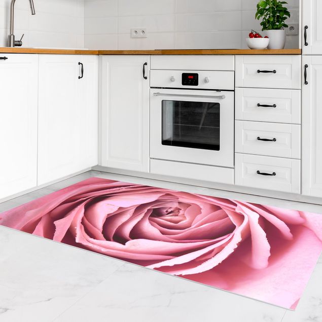 Outdoor rugs Pink Rose Blossom