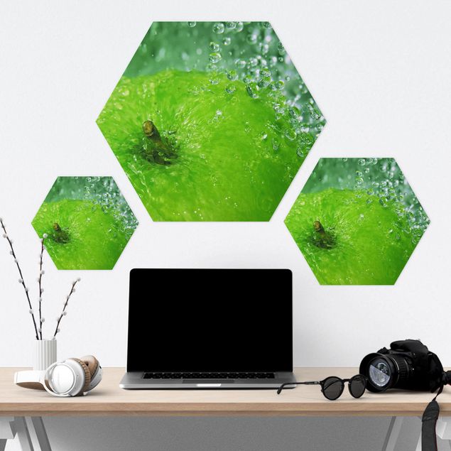 Forex hexagon - Green Apple