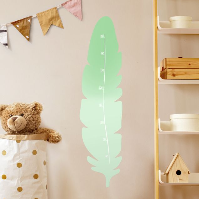 Wall stickers feather Feather Mint