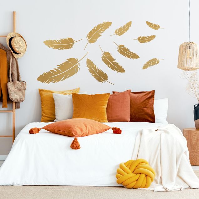 Wall decal Feathers