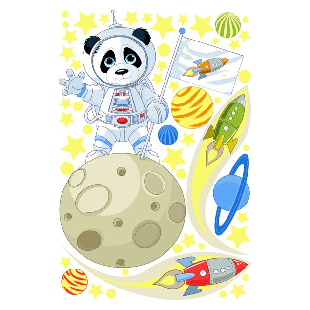 Window sticker - Astronaut Panda