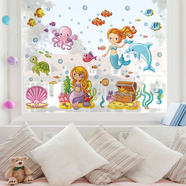 Window sticker - Mermaid - Underwater World Set