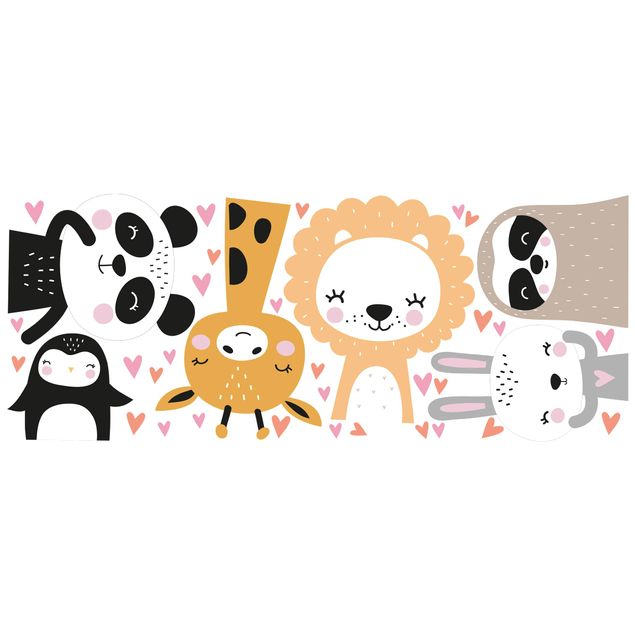 Window sticker - Safari Animal Set