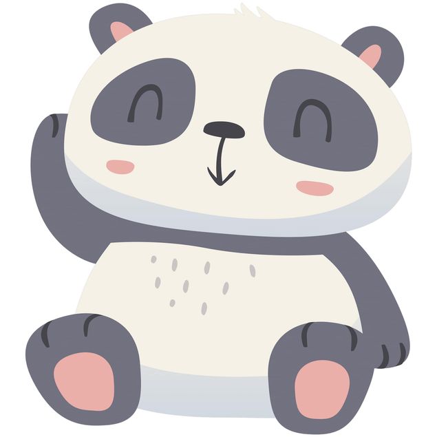 Window sticker - Sweet Panda
