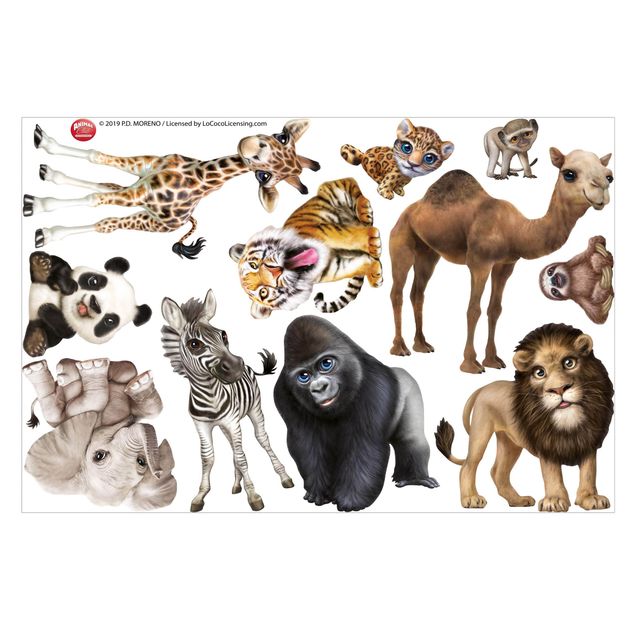 Window sticker - Animals In Africa