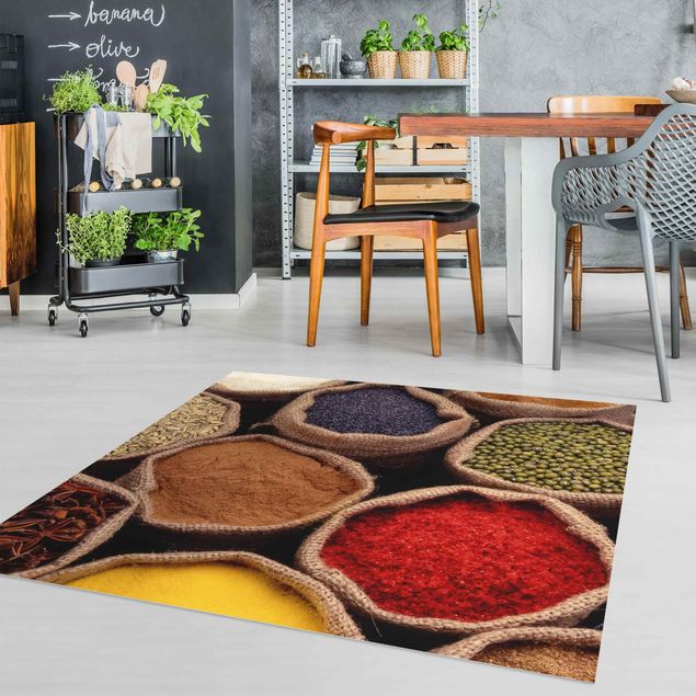 outdoor patio rugs Colourful Spices