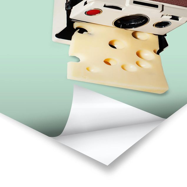 Poster art print - Camera With Cheese