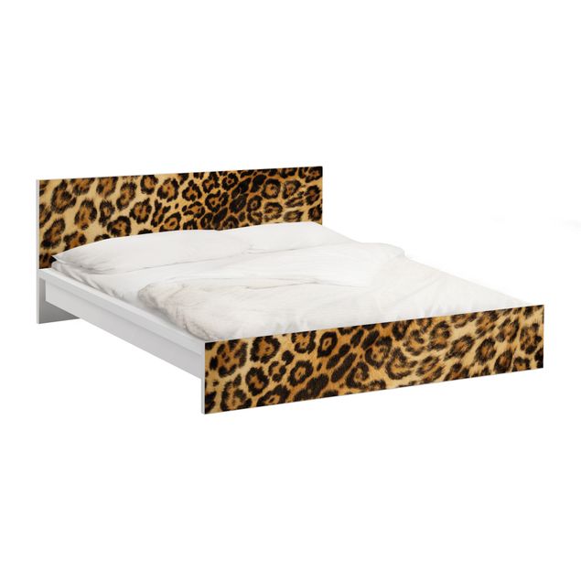 Adhesive film for furniture IKEA - Malm bed 160x200cm - Jaguar Skin