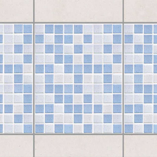 Tile sticker - Mosaic Tiles Light Blue