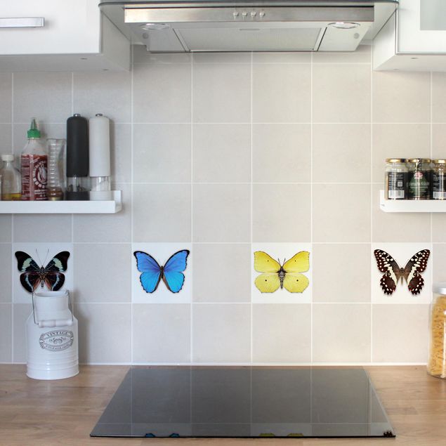 Tile sticker - Elegant Butterfly Set