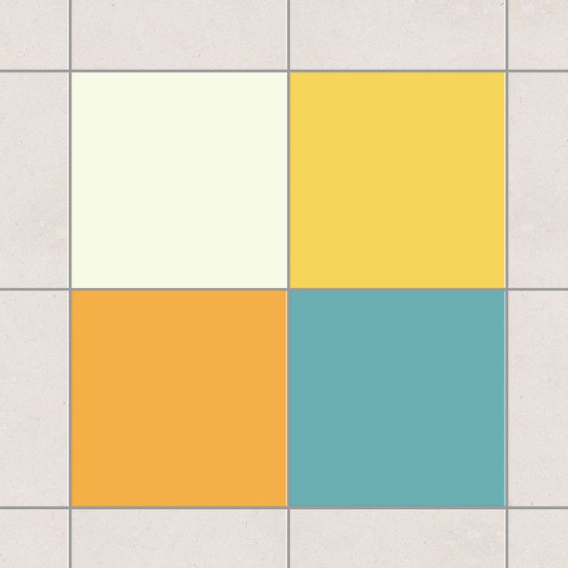 Tile sticker - Colour Set Summer