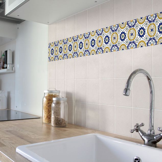 Tile sticker - Portuguese tiles mirror of Azulejo