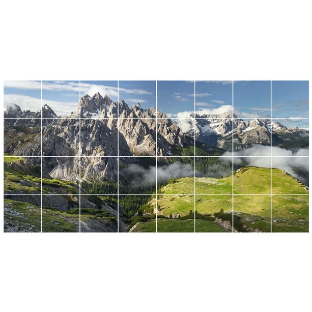 Tile sticker - Italian Alps