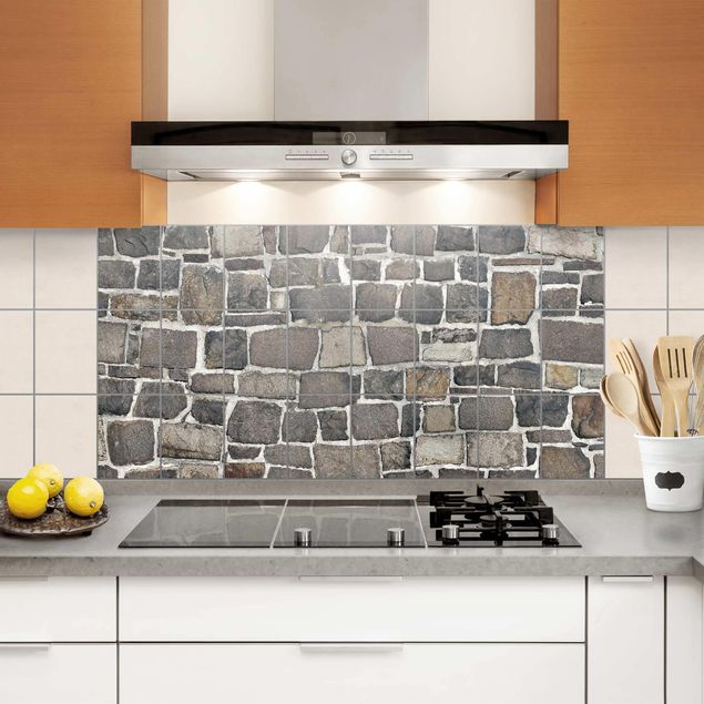 Tile sticker - Quarry Stone Wallpaper Natural Stone Wall