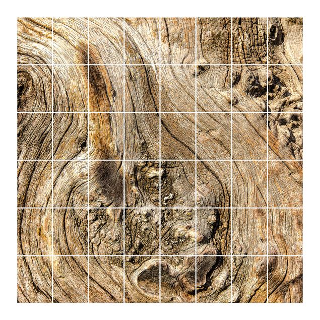 Tile sticker - Old Wood Grain