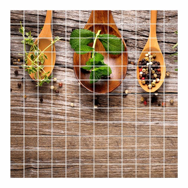 Tile sticker - Herbs And Spices