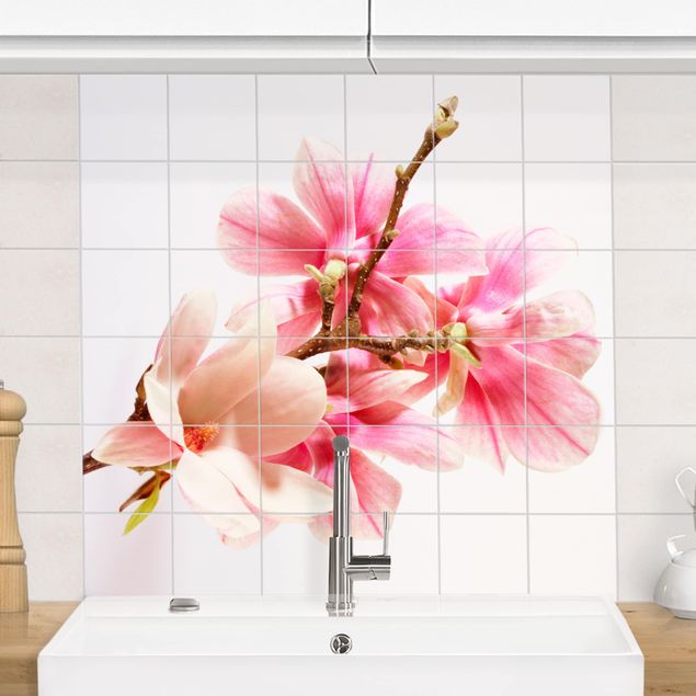 Tile sticker - Magnolia Blossoms