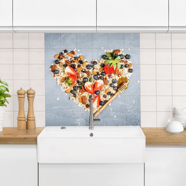Tile sticker - Heart Of Cereals