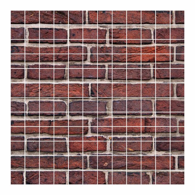 Tile sticker - Brick Red