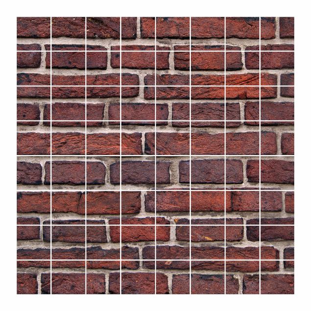 Tile sticker - Brick Red